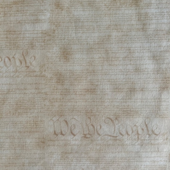 * We The People * Patriotic Fabric * Cotton Quilt Quality * 4 Yds Available* NEW - Picture 3 of 3